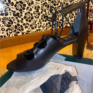 Ralph Lauren Hasel Heeled Sandal- NWB